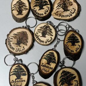 Cedarwood keyring - Image 1