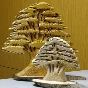 Cedarwood sculptures - Image 1