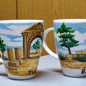 Lebanon unique hand-painted mugs - Image 2