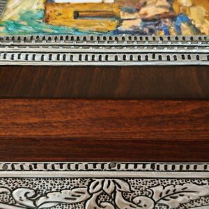 Crafted tea boxes made from hardwoods