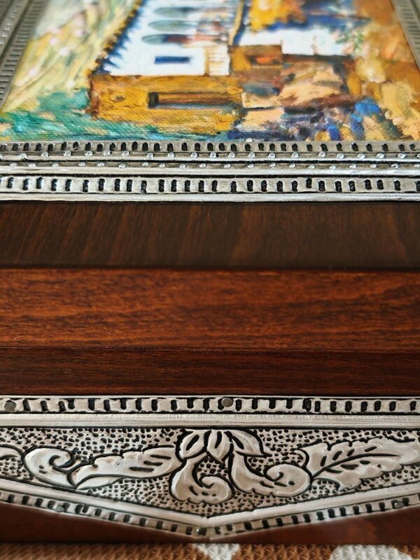 Crafted tea boxes made from hardwoods