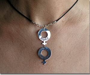 Crafted silver pendants illustrating boys and girls - Available on request - Image 2