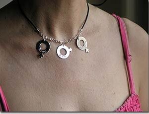 Crafted silver pendants illustrating boys and girls - Available on request - Image 3