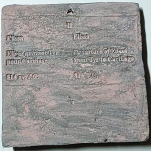 Bas-relief stone - Phoenician ship - Image 11