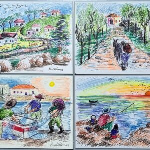 Art paintings with BIC - Image 1