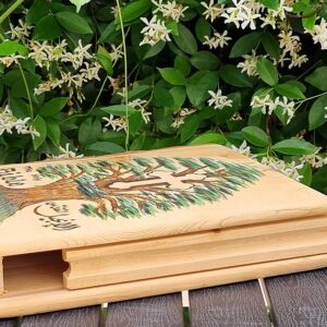 Cedarwood hardcover for book - Image 3