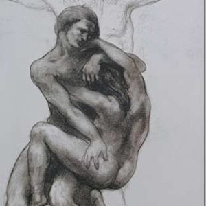 Etreinte by Gibran - Poster reproduction - Image 1