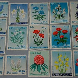 Collections of stamps - Lebanon - Image 6