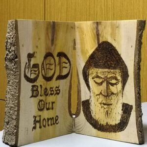 Saint Charbel wood log - Image 1