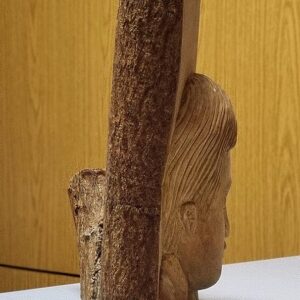 Hand-sculptured bust of Gibran Khalil Gibran - Image 2