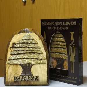 Olive wood Cedar stand - Image 3