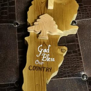 Wall stand Map of Lebanon - Image 1