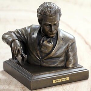 Relief sculpture of Khalil Gibran - Image 11