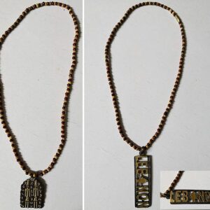 Wood & metal pendants - Image 1