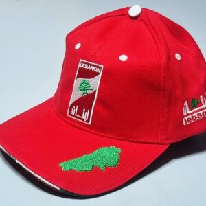 Cap with a map of Lebanon and badge with cedar - Image 1