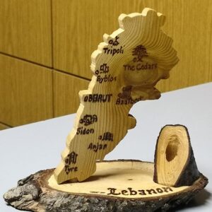Map of Lebanon pen holder - Image 2