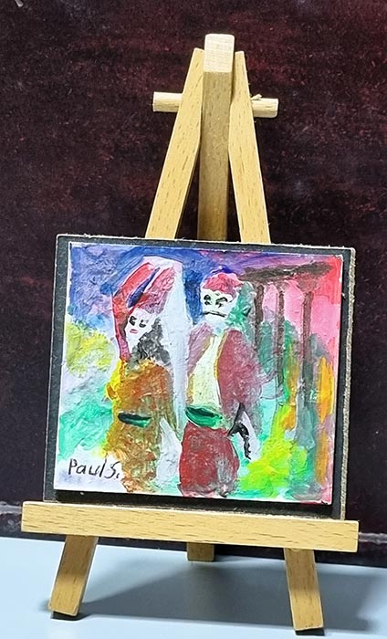 Miniature painting lebanese tradition