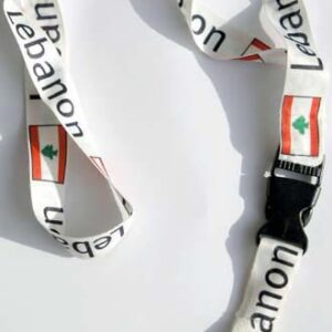 Neckband with Lebanon and Lebanese flag - Image 1