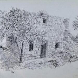 Drawing of churches Jbeil Byblos - Image 3