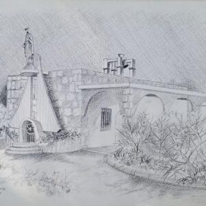 Drawing of churches Jbeil Byblos - Image 7