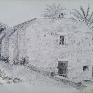 Drawing of churches Jbeil Byblos - Image 5