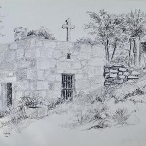 Drawing of churches Jbeil Byblos - Image 4