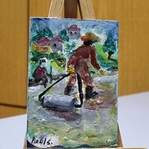 old terrace compactor