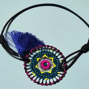 Wristbands with oriental plates - Image 5