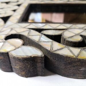 Mirror frame with shells - Image 2