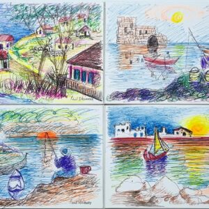 Art paintings with BIC - Image 6