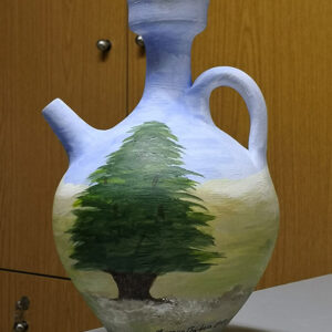 Hand-painted water pitcher - Image 2