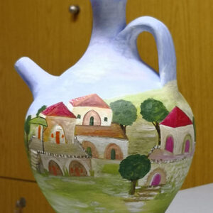 Hand-painted water pitcher - Image 5