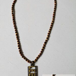 Wood & metal pendants - Image 4