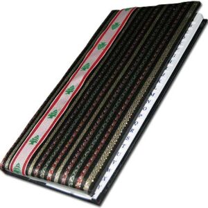 Diary notebooks and phone books embroidered with national colors and Cedar - Image 1