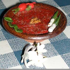 Ceramic Lebanese Food served on a plate - Image 7