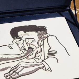 Caricatures of the caricaturist Pierre Sadek in a box - Image 9