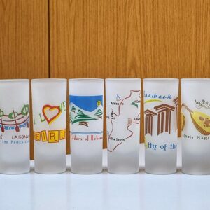 Frosted shooter glasses - Lebanon - Image 1