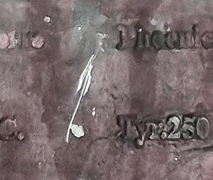 Bas-relief stone - Phoenician ship - Image 2