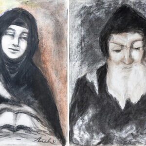 Paintings: Saint Rafqa - Saint Charbel - Image 1