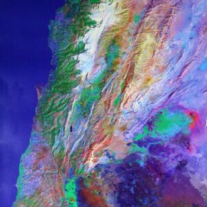 Satellite capture of Lebanon - Map - Image 1