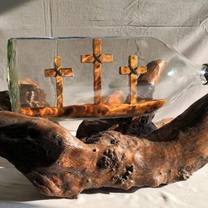 Sculptures inside bottles of glasses - Available on Request - Image 3