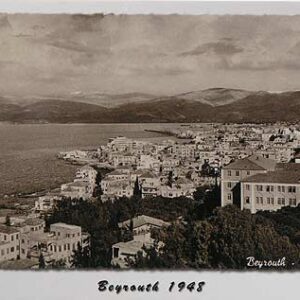 Old sepia postcards Lebanon 1940 - Image 5