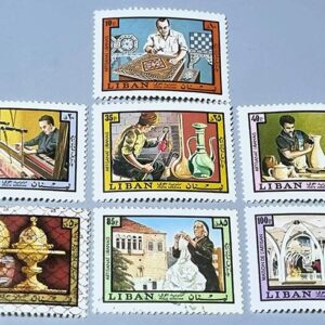Collections of stamps - Lebanon - Image 34