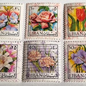 Collections of stamps - Lebanon - Image 32