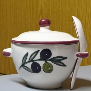 Ceramic tableware for olives - Image 1