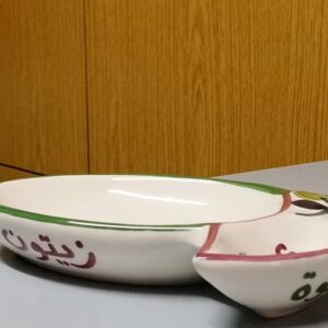 Handmade ceramic tableware for olives - Image 2
