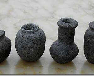 Tear flask and recipient for Kohl - Pebbles - Image 1