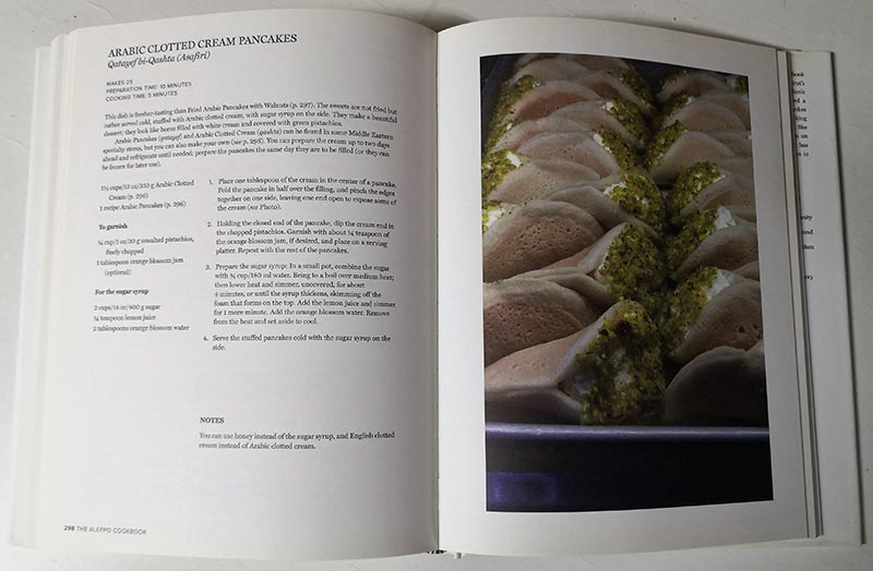 Aleppo Cookbook cuisine Syria, Marlene Matar, collection recipes