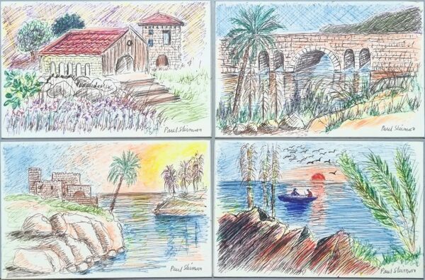 Unique drawing using bic pens