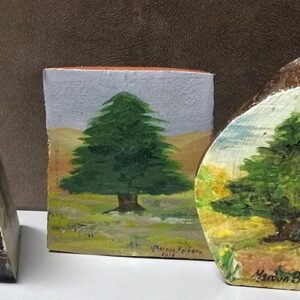 Painted Cedar for desk - Image 2